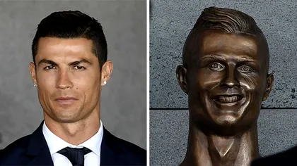 Bustul sculptat al lui Cristiano Ronaldo va deveni sursa coșmarurilor tale