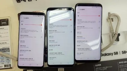 Samsung Galaxy S8: utilizatorii se plâng de tenta roșiatică a ecranului