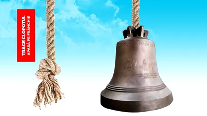 Și tu poți trage clopotul de la Catedrala Mântuirii Neamului