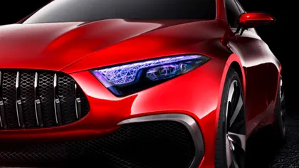 Mercedes Benz Concept A Sedan debutează cu un design promițător