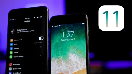 Dark Mode: iOS 11 vine la pachet cu o temă întunecată și arată foarte bine