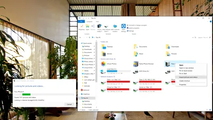 Cum descarci fotografiile de pe telefon sau card SD în Windows