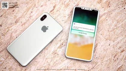 iPhone 8: Noile imagini concept ne arată telefonul în variantă albă