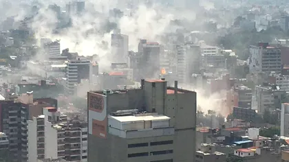 Cum s-a văzut cutremurul de 7.1 grade din Mexic [VIDEO]