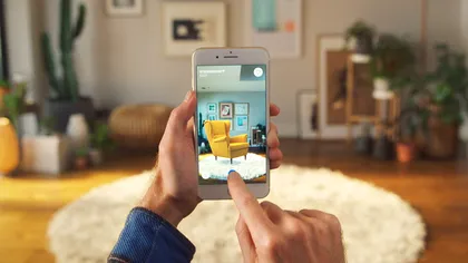 IKEA te lasă să ”probezi” mobilă în casă prin realitatea augmentată