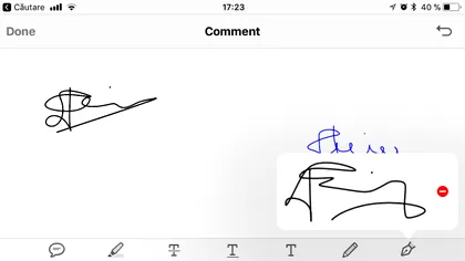 Cum semnezi fișiere pe iPhone în format PDF