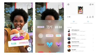 Actualizarea de la Instagram Stories îți invită prietenii la sondaje
