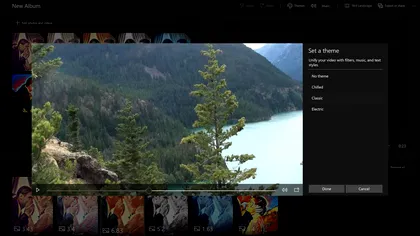 Cum faci colaje video în Windows 10 Fall Creators Update