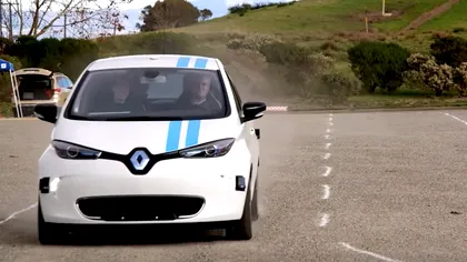 Un Renault autonom a parcurs un traseu cu obstacole