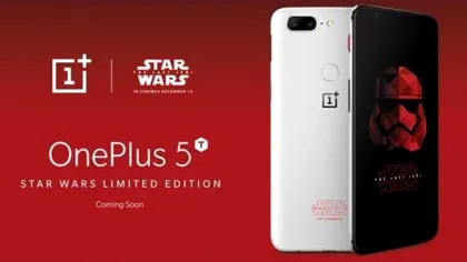 OnePlus 5T Star Wars Edition este pentru fanii adevărați ai francizei