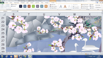 Omul care te face invidios cu ce creează în Microsoft Excel