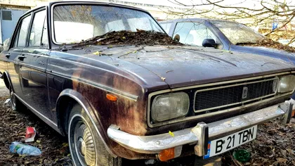 Cum arată mașina lui Ceaușescu abandonată acum în București