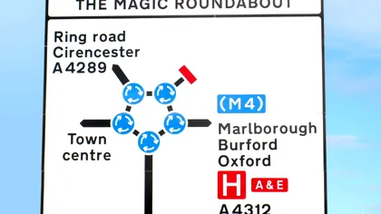 Cum arată una dintre cele mai complicate intersecții din Europa