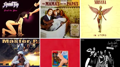 Nuditatea, abuzurile și opulența au dus la interzicerea acestor coperte de albume