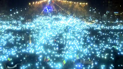 Proteste în România: câteva zeci de mii de protestatari în Capitală