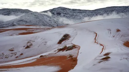 FOTO - A nins în Sahara și peisajul e așa cum te-ai gândi: de vis