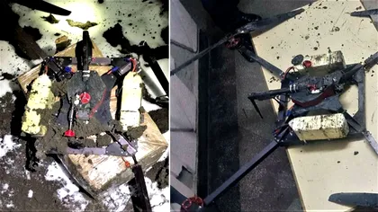 Pe aripile vântului moldovenesc: țigări aduse cu drona în România