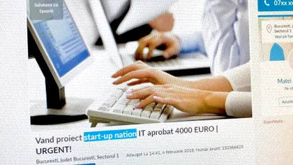 Start-Up Nation: cât de legală e vânzarea proiectelor pe OLX
