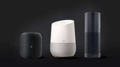 Apple vs. Google vs. Amazon: cine are boxa mai deșteaptă