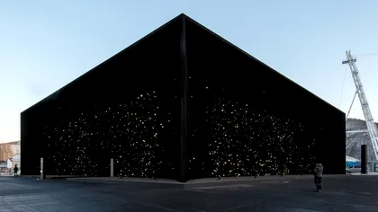 La Jocurile Olimpice de Iarnă găsești cea mai neagră clădire din lume