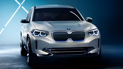 BMW prezintă iX3 Concept, primul SUV 100% electric din istorie