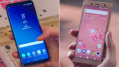 Samsung Galaxy S9 vs. Sony Xperia XZ2: 