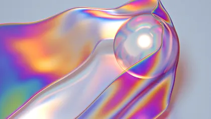 Cercetătorii au creat materialul iridescent care poate fi mâncat