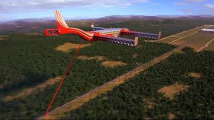 Nebunia chinezilor: avionul care „merge” pe șină cu viteza sunetului