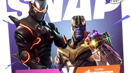 Din Avengers Infinity War, Thanos ajunge în Fortnite