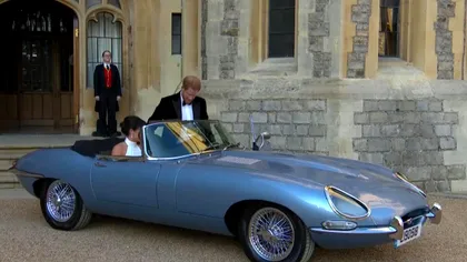Totul despre mașina specială de la nunta regală, un Jaguar E-Type special