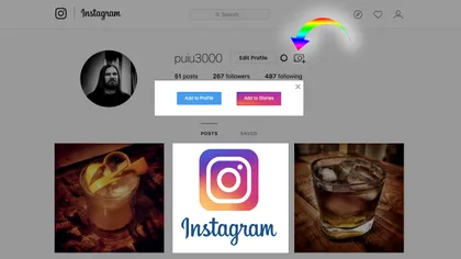 Cum postezi pe Instagram sau InstaStory de pe laptop sau desktop