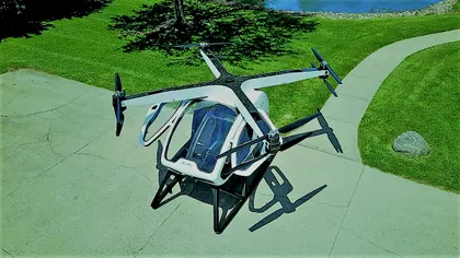 Primul elicopter hibrid seamănă cu o dronă supradimensionată