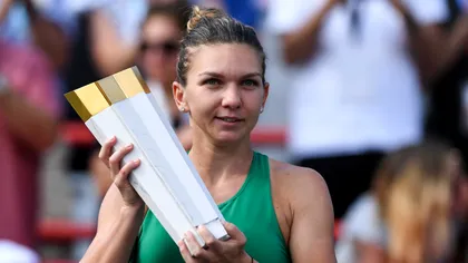 Simona Halep a câștigat Cupa Rogers, în turneul de la Montreal