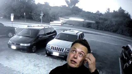 VIDEO O Tesla și-a luat zborul și a aterizat în parcarea unei școli