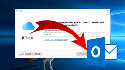 Cum configurezi o adresă de iCloud pe Outlook și îți vezi notițele