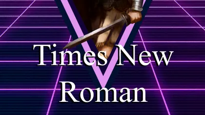 Times New Roman, nouă 