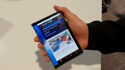 Prea puțin, prea târziu: Telefonul pliabil al Samsung a fost la CES, dar nu este gata