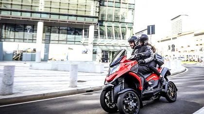 Motocicleta cu patru roți ar putea fi transportul perfect pentru București