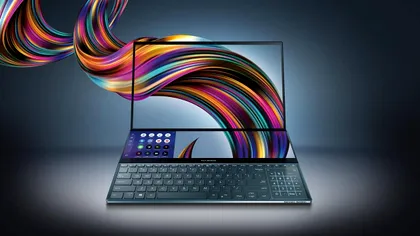 ASUS anunță laptopul cu două ecrane: de ce este special ZenBook Pro Duo