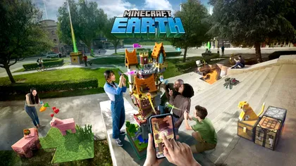 Minecraft Earth vrea să concureze cu Pokemon Go: ce vei construi în AR
