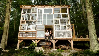 Casa de 500 de dolari îți arată că totul este posibil, când iubești natura