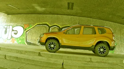 Cum arată Dacia Duster care urcă munți și e superbă chiar și în oraș