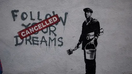 Banksy a făcut Primăria București cunoscută din cauza acestui eveniment