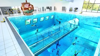 Cea mai adâncă piscină din lume este o minune tehnologică: unde te poți scufunda