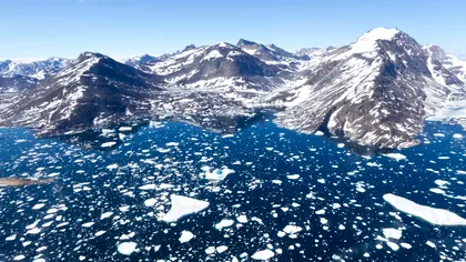 Groenlanda se topește rapid. Cât de rău arată lucrurile din spațiu FOTO