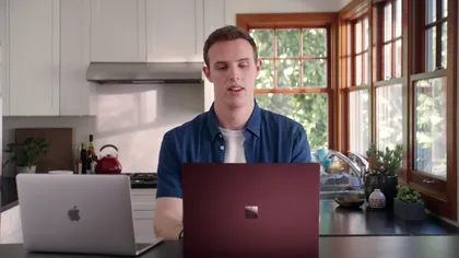 Mac Book îți recomandă să cumperi un laptop Microsoft Surface