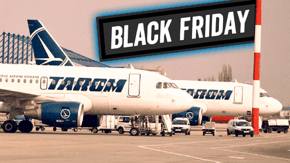 TAROM copiază eMAG și face Black Friday cu bilete ieftine. Unde poți să ajungi?