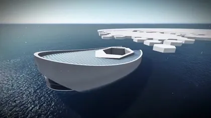 Submarinul care creează mini-ghețari pentru a încetini creșterea nivelului mării
