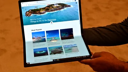 CES 2020: Intel lansează cel mai impresionant laptop, cu ecran pliabil
