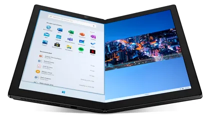 Prima tabletă pliabilă: cât de impresionantă este Lenovo ThinkPad X1 Fold